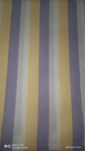 BEDSHEET STRIPE 90X108 2 PILLOW COVER